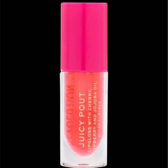 Revolution Juicy Pout Lip Gloss - Grapefruit - Picture 1 of 4